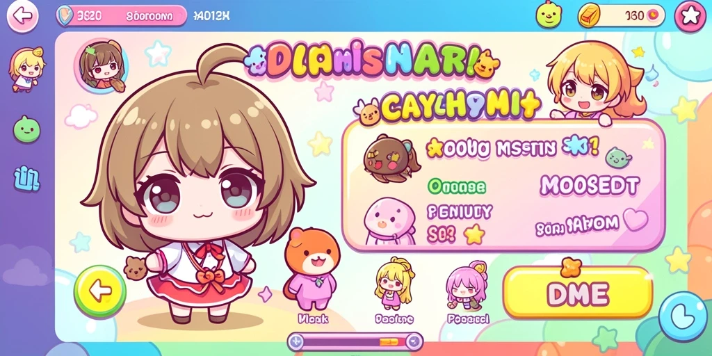 Tampilan grafis yang memukau dalam game.