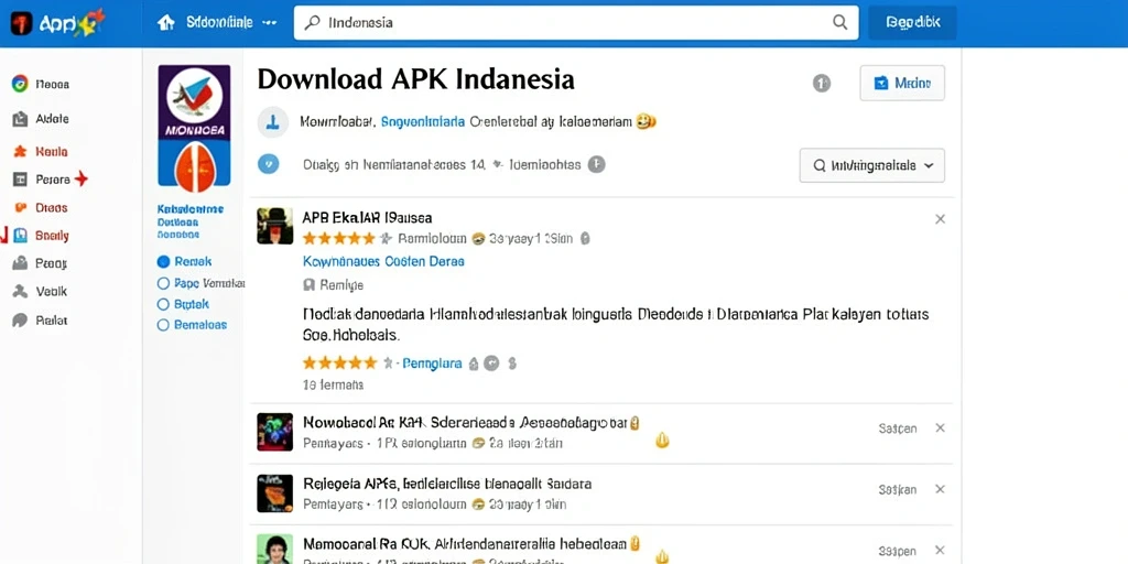 Tampilan antarmuka yang user-friendly.