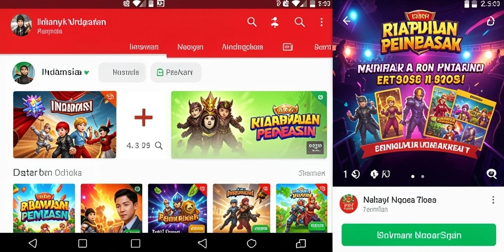 Screenshot pertama menunjukkan aksi menarik di level pertama.