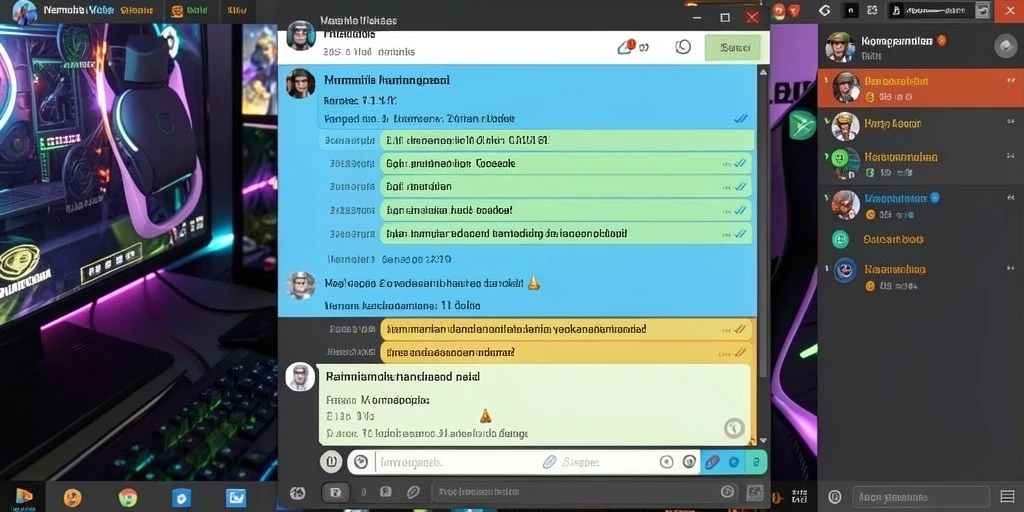 Screenshot menampilkan karakter utama dalam pertempuran epik.