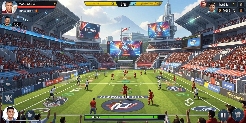 Tampilan utama permainan KOKITOTO yang menawan.
