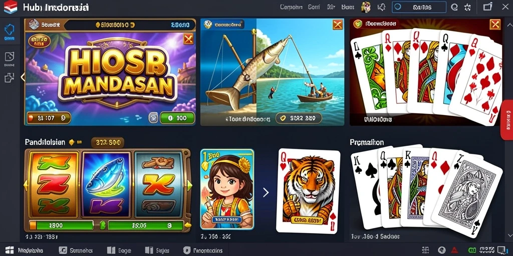 Tangkapan layar menunjukkan antarmuka permainan yang user-friendly.