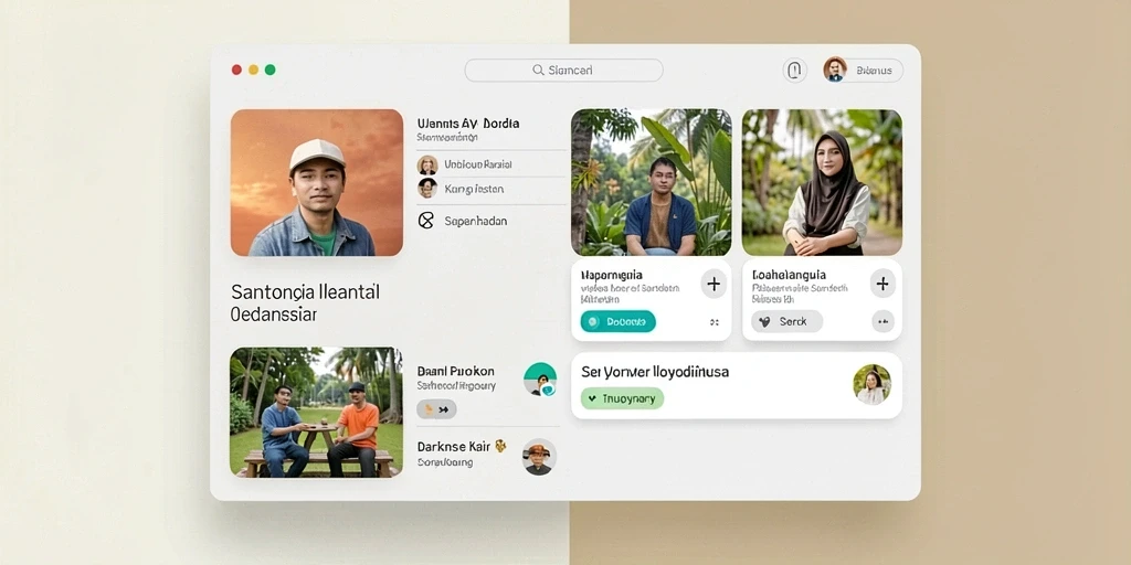 Tampilannya yang modern dan mudah dinavigasi.