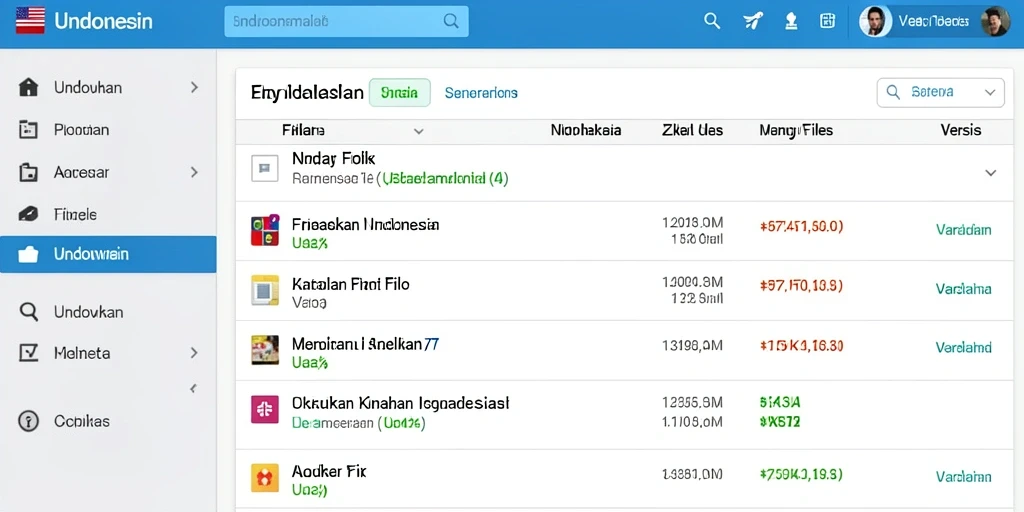 Tampilan antarmuka yang intuitif dan mudah digunakan.