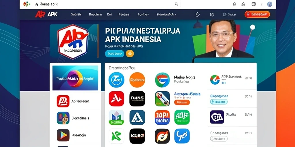 Tampilan awal yang menarik dan user-friendly.