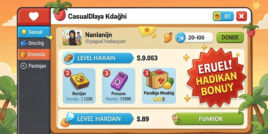 Tampilan awal aplikasi TOTO12 yang menarik.