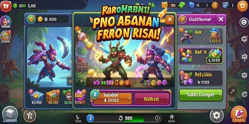 Tampilan antarmuka pengguna yang sederhana dan menarik.